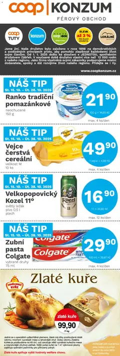 Náhled Konzum leták platný od 15.10.2025