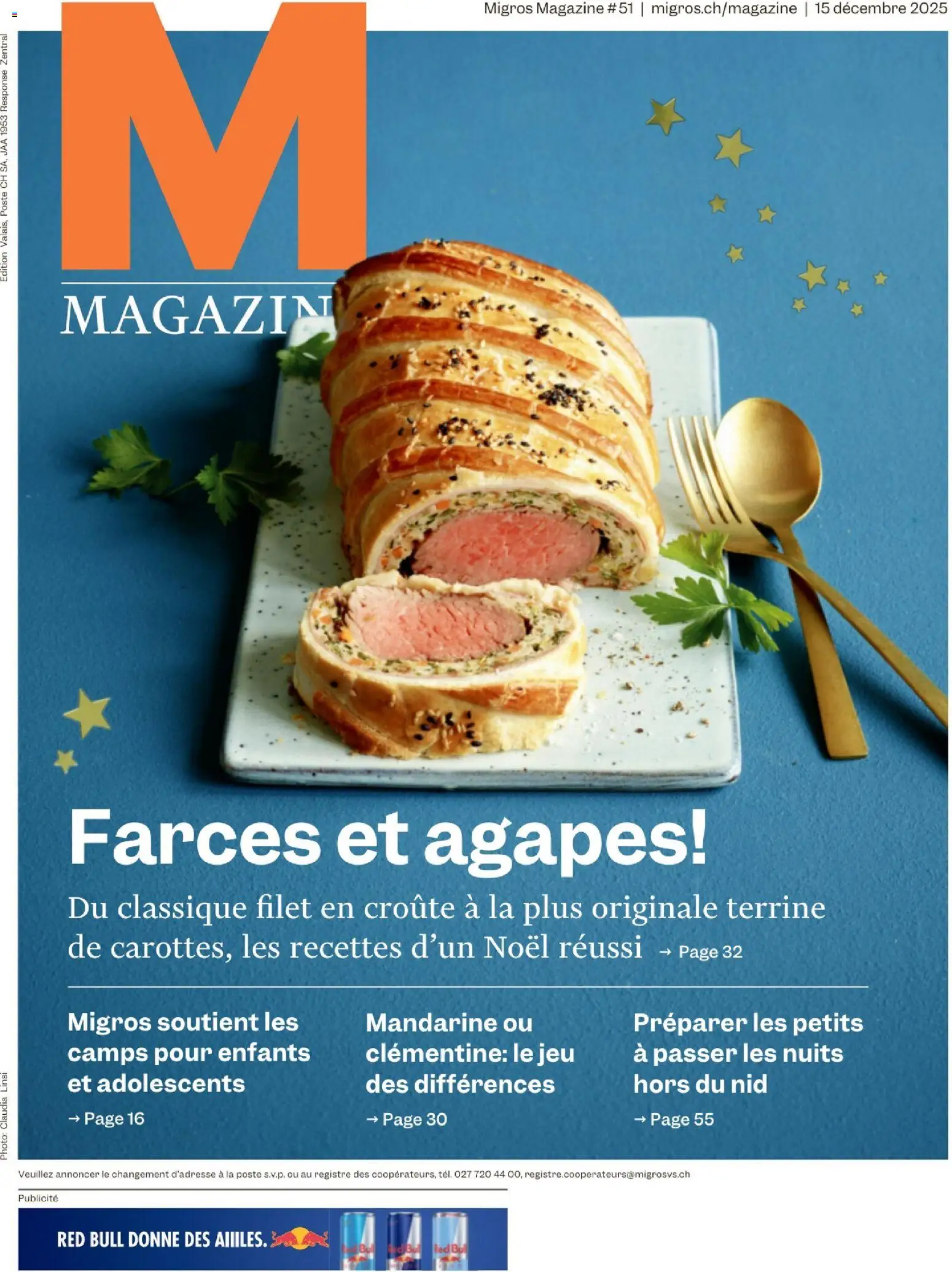 Migros Magazine FR - Seite 1- gültig ab 16.12.2025