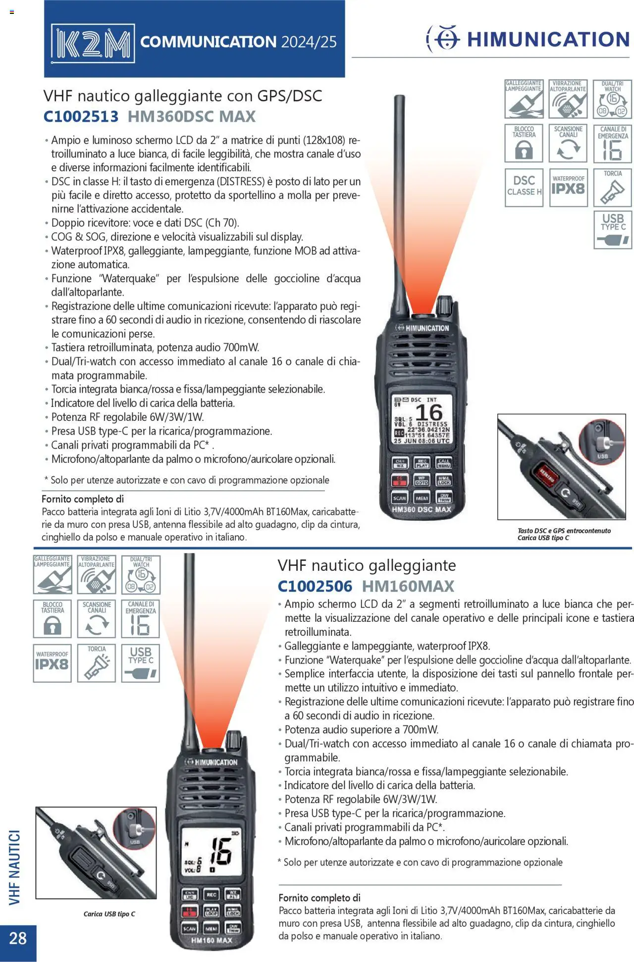 GBC Comunicazione K2M catalogo - pagina 28 - valido dal 31/05/2025