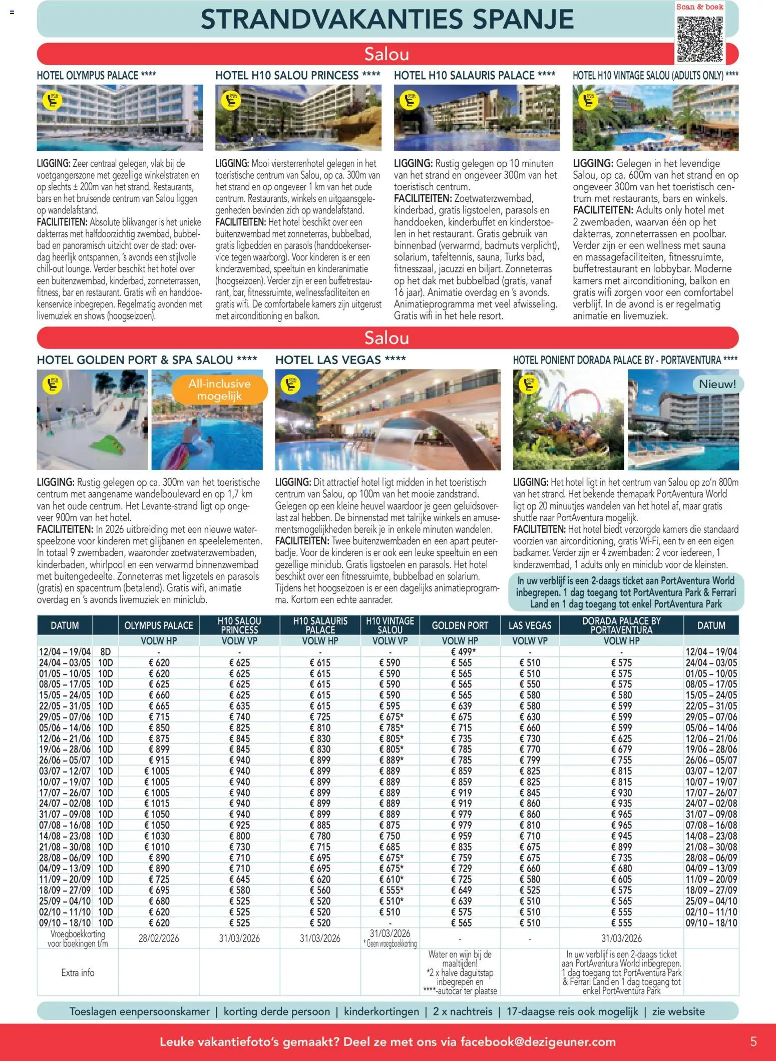 De Zigeuner folder - page 5- valid from 22/12/2025