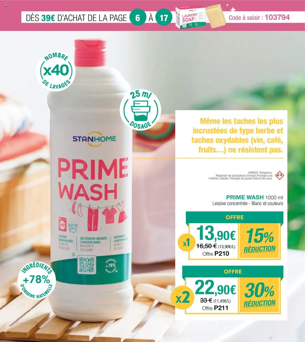 Stanhome catalogue - page 7 - valable à partir du 15/07/2025
