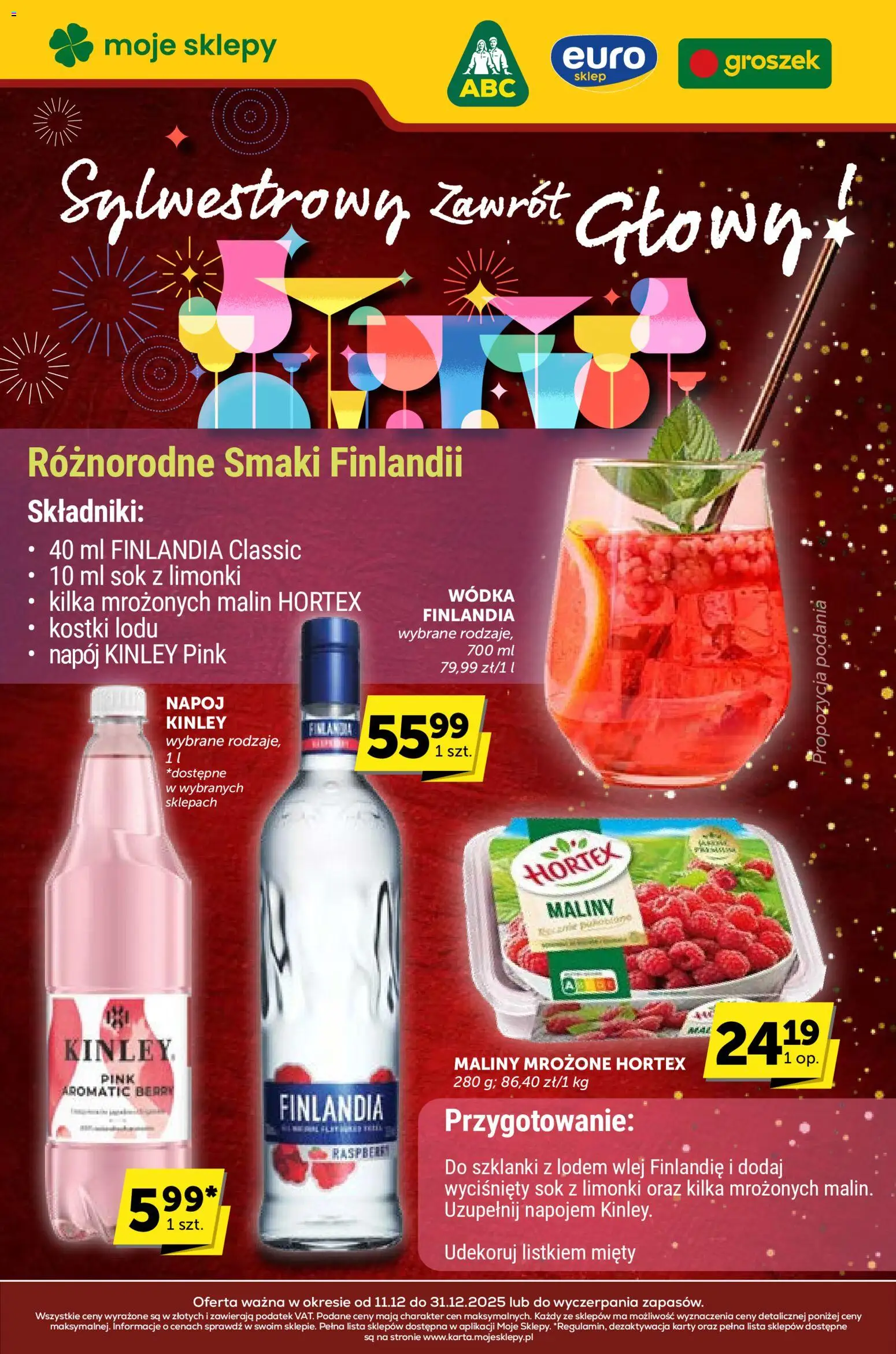 Groszek Gazetka - Sylwestrowy Zawrót Głowy - strona 1- ważny od 11.12.2025