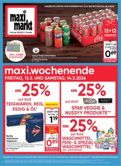 Vorschau Maximarkt Flugblatt gültig ab 12.03.2026