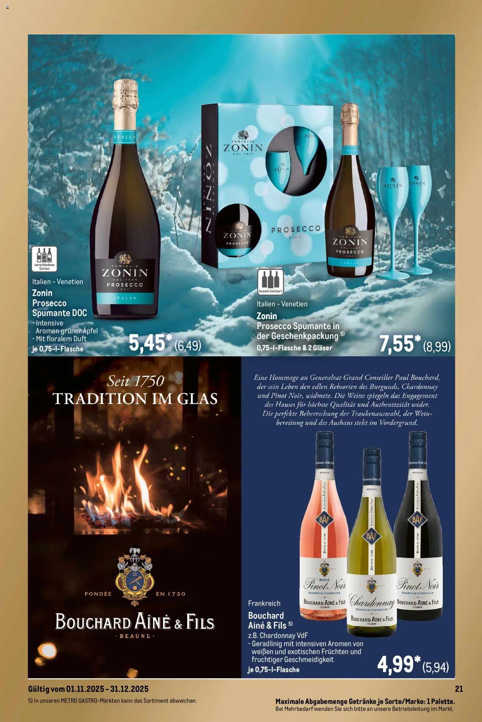 Metro Saisonkatalog Festliche Momente - Seite 21 - gültig ab 01.11.2025