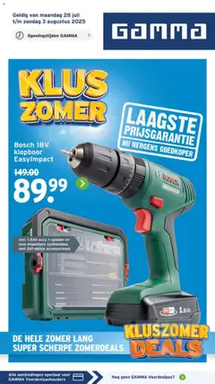 GAMMA - Folder geldig vanaf 28-07-2025