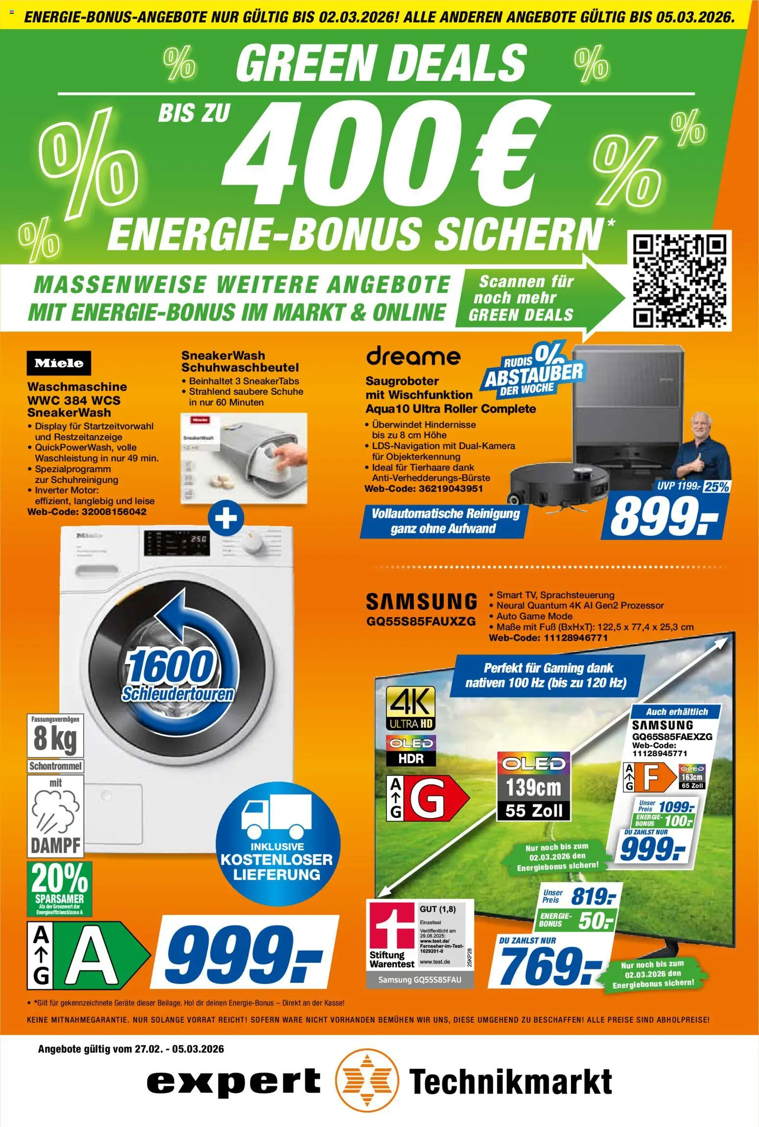 Expert Prospekt 	 - Seite 1 - gültig ab 27.02.2026