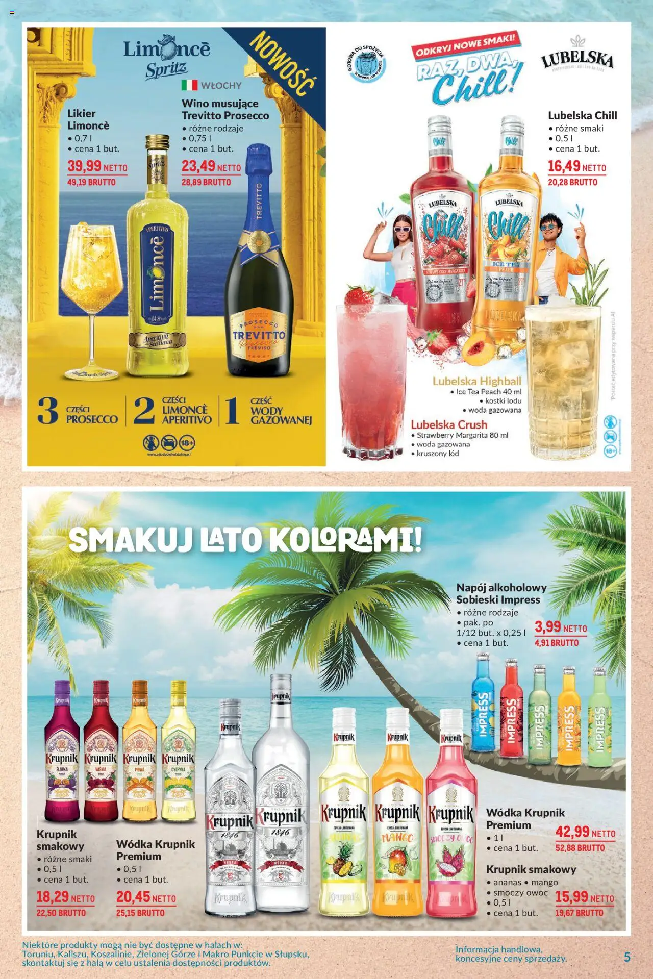 Makro Gazetka - Summer Drinks w dostawie z alkoholem - strona 5- ważny od 14.07.2025