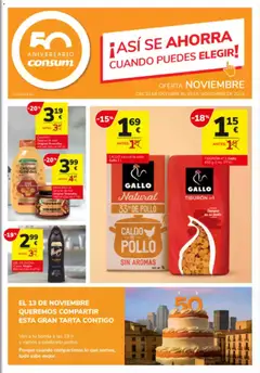 Vista previa del folleto Consum folleto válido desde 23/10/2025