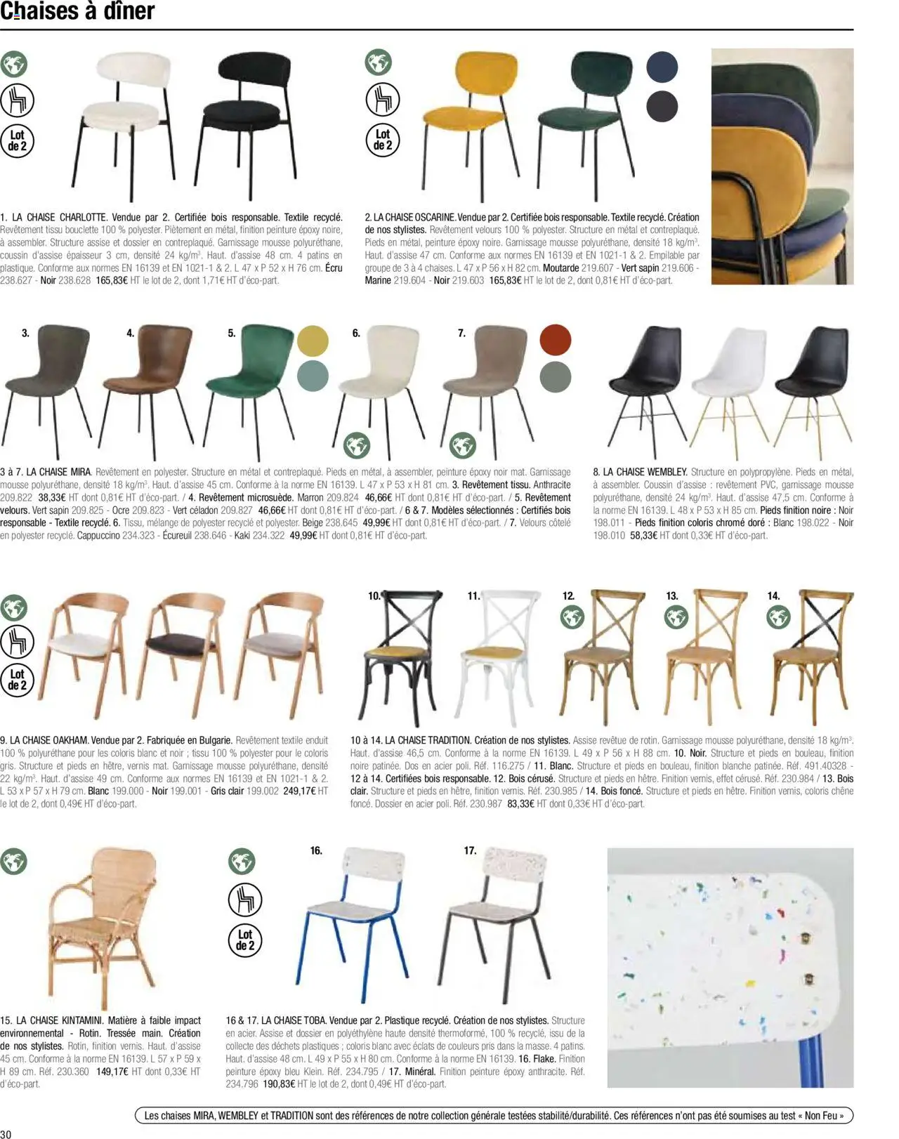 Maisons du Monde Business - page 30 - valable à partir du 01/01/2024