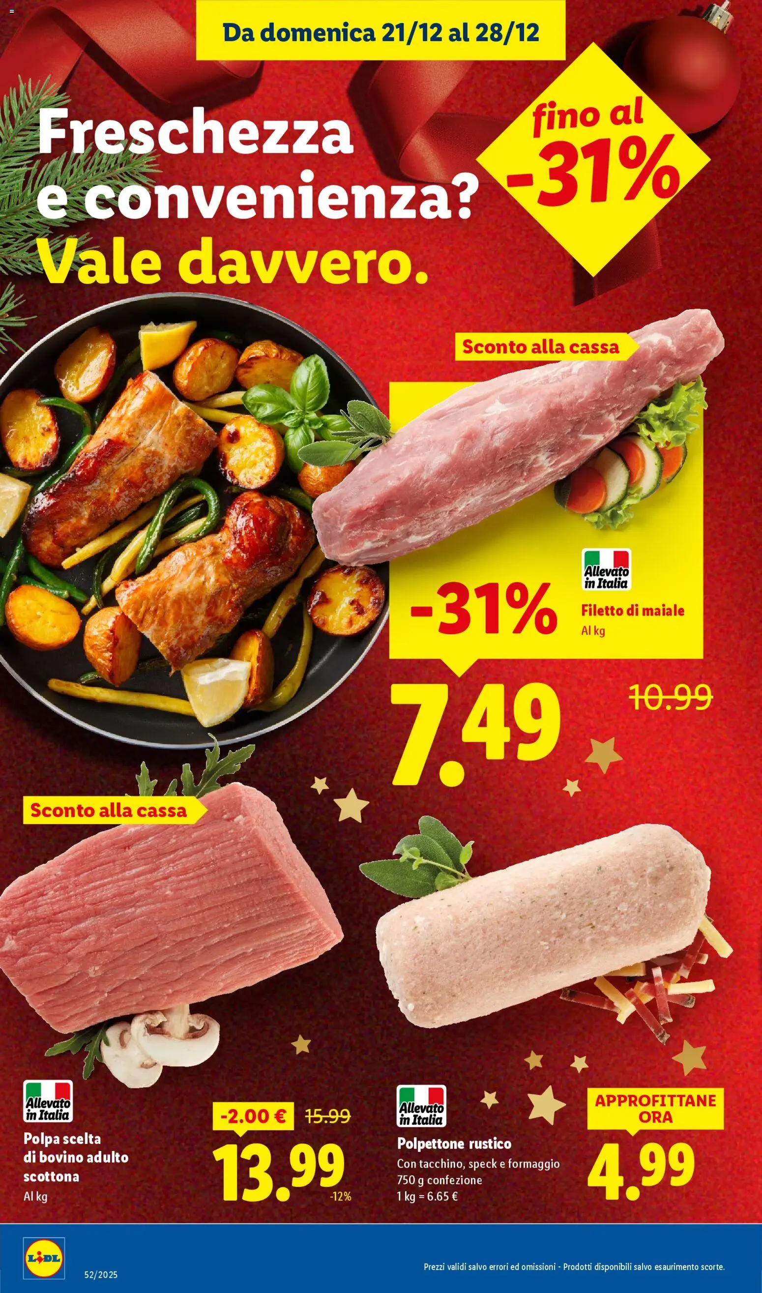 Volantino Lidl	 - pagina 4 - valido dal 21/12/2025