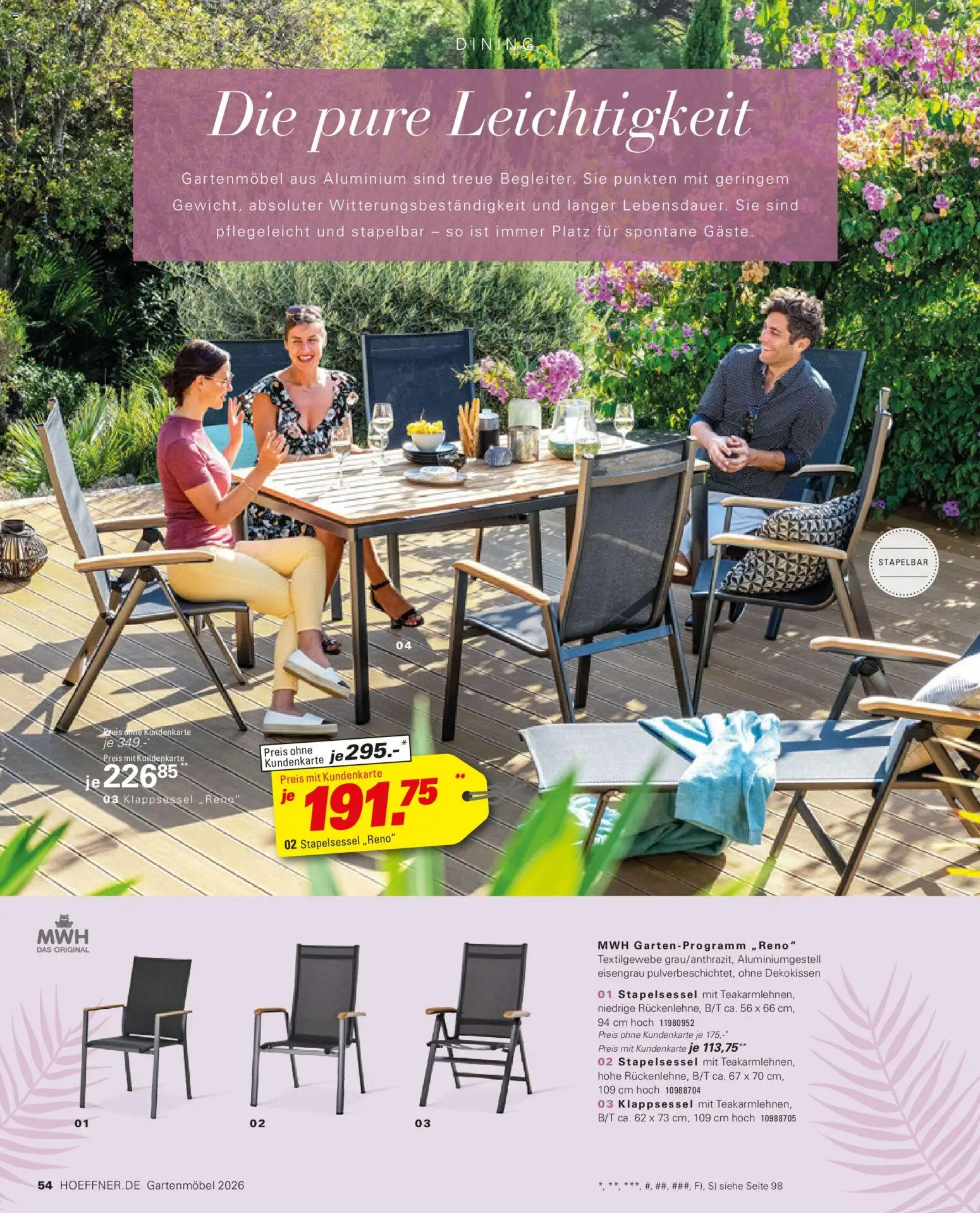 Höffner Prospekt Gartenmöbel - Seite 54 - gültig ab 27.03.2026