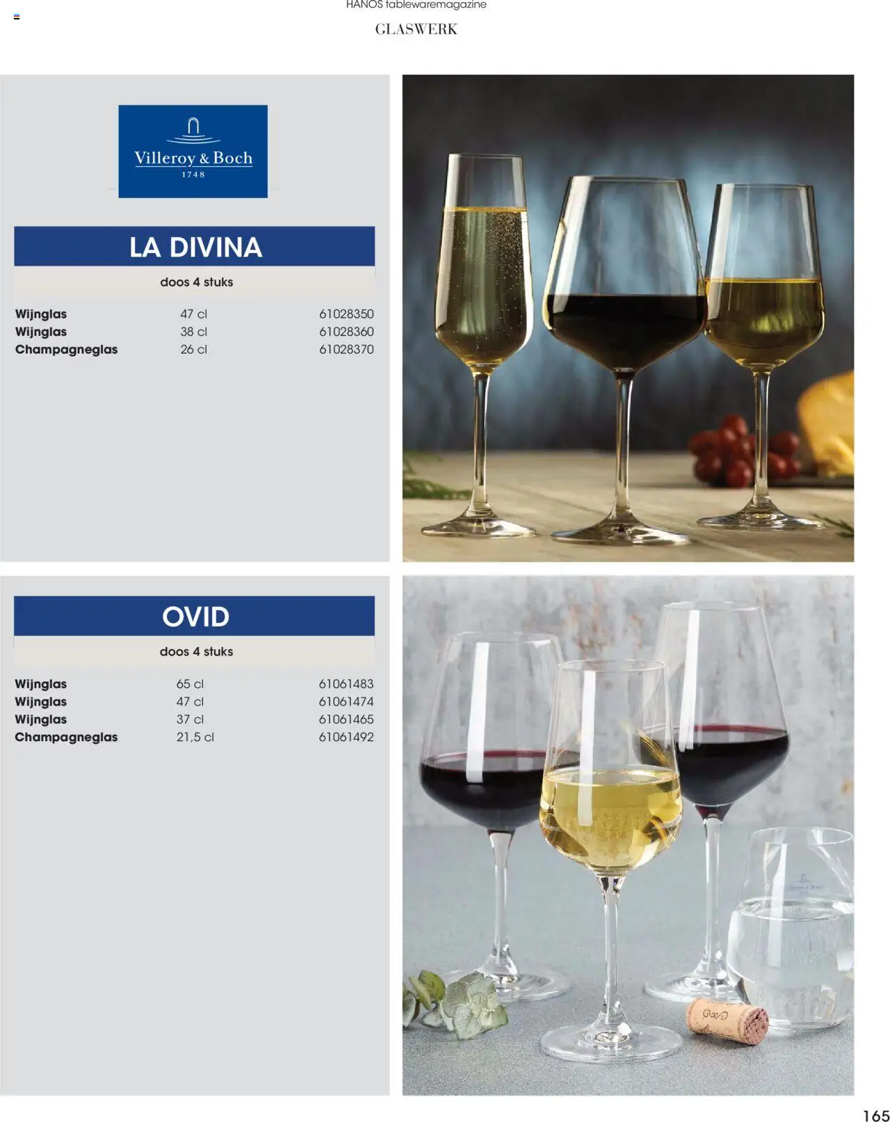Hanos - Tableware magazine 2025-2026 - page 165- valid from 01-09-2025
