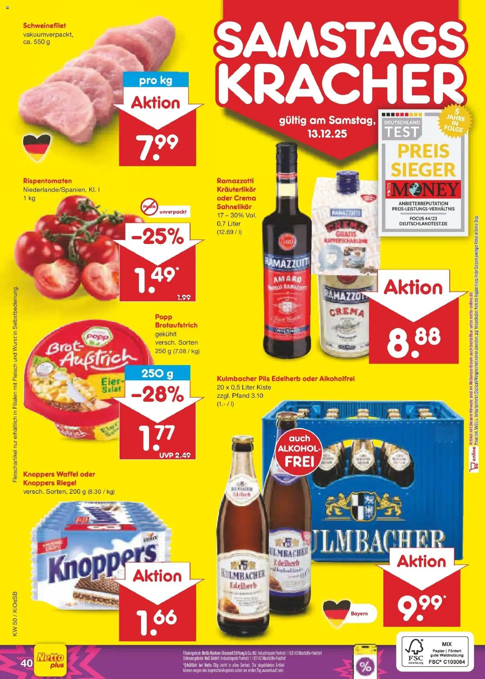 Netto Marken-Discount - Netto: Wochenangebote - Seite 48 - gültig ab 08.12.2025