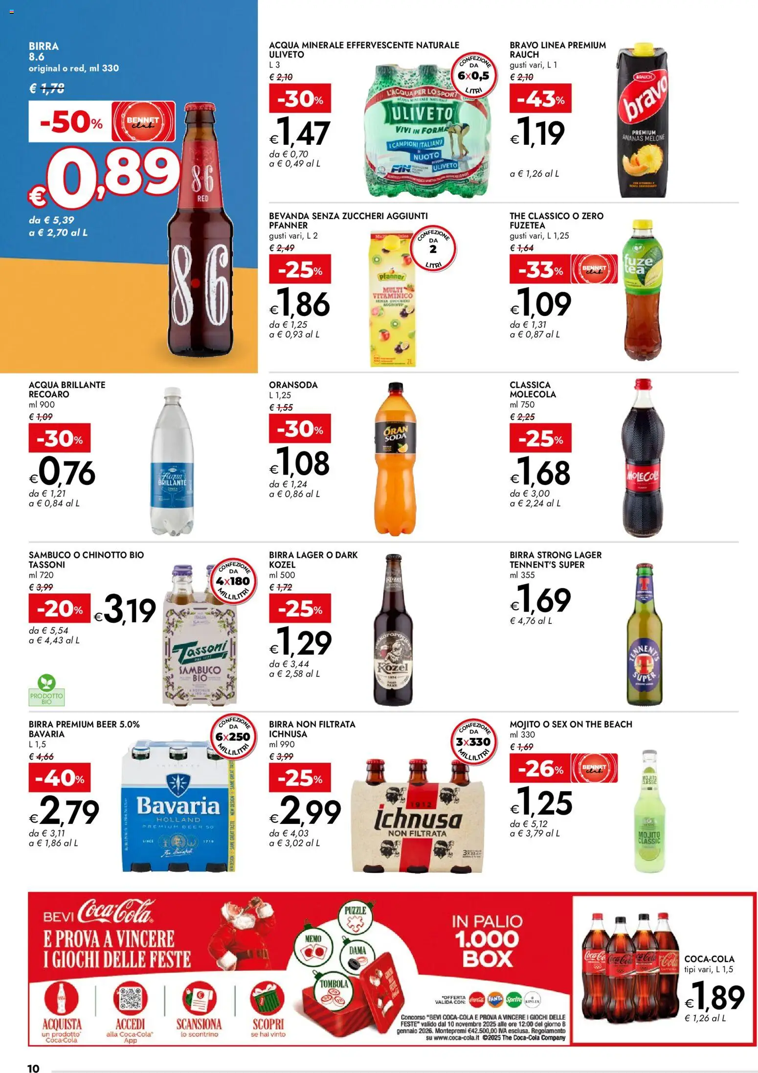 Volantino bennet	 - pagina 10 - valido dal 27/11/2025