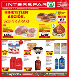 Előnézet Interspar Akciós újság érvényes 2025.10.24.-tól