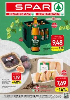 Vorschau Spar Flugblatt - Vorarlberg gültig ab 11.09.2025
