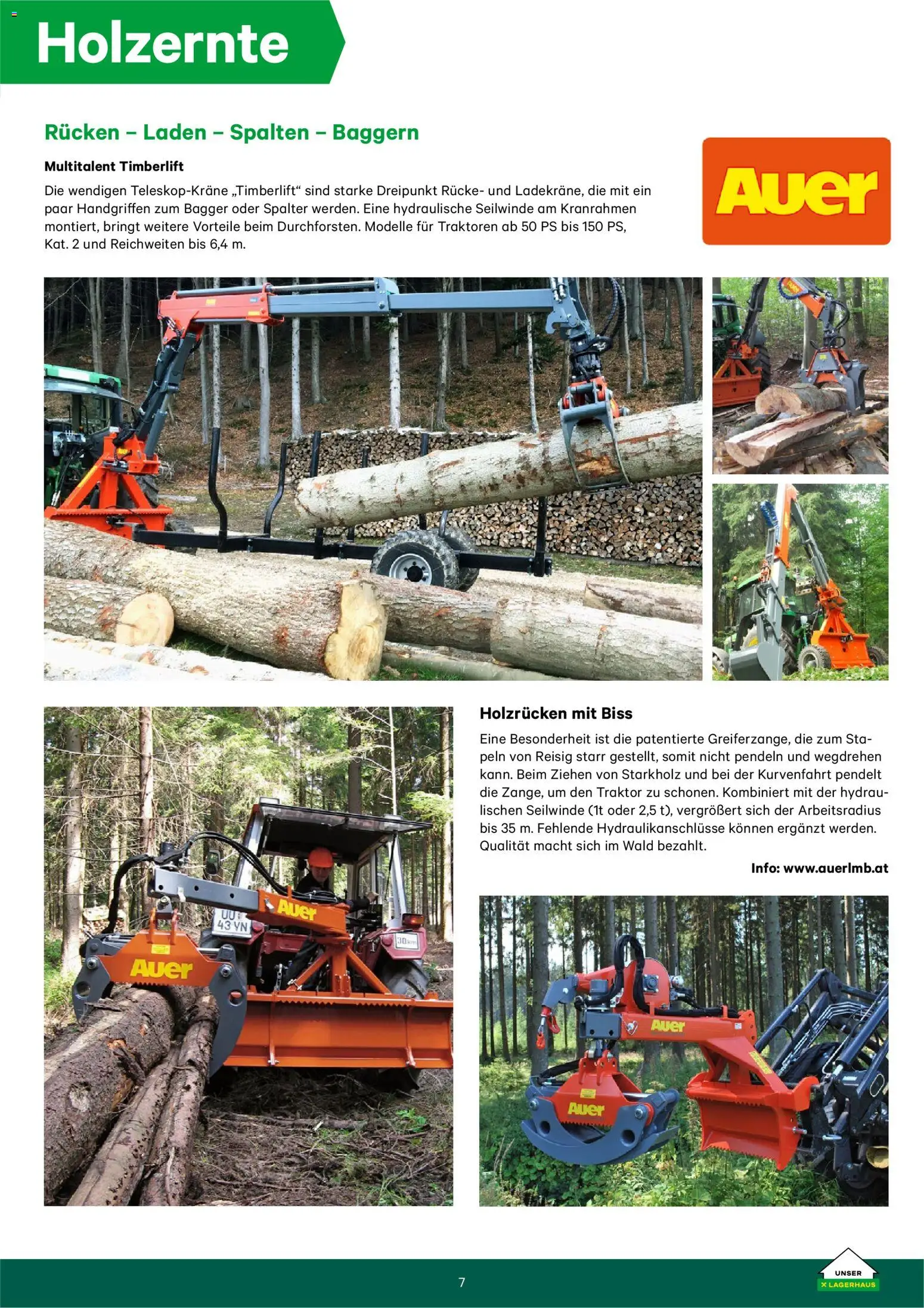Lagerhaus Forstkatalog - page 7- valid from 01.01.2025