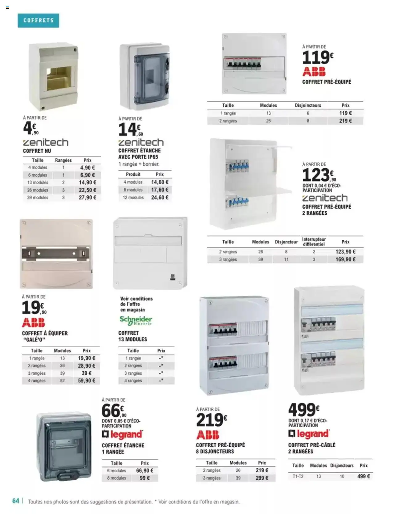 Brico E.Leclerc Guide Construction - page 64 - valable à partir du 11/02/2025