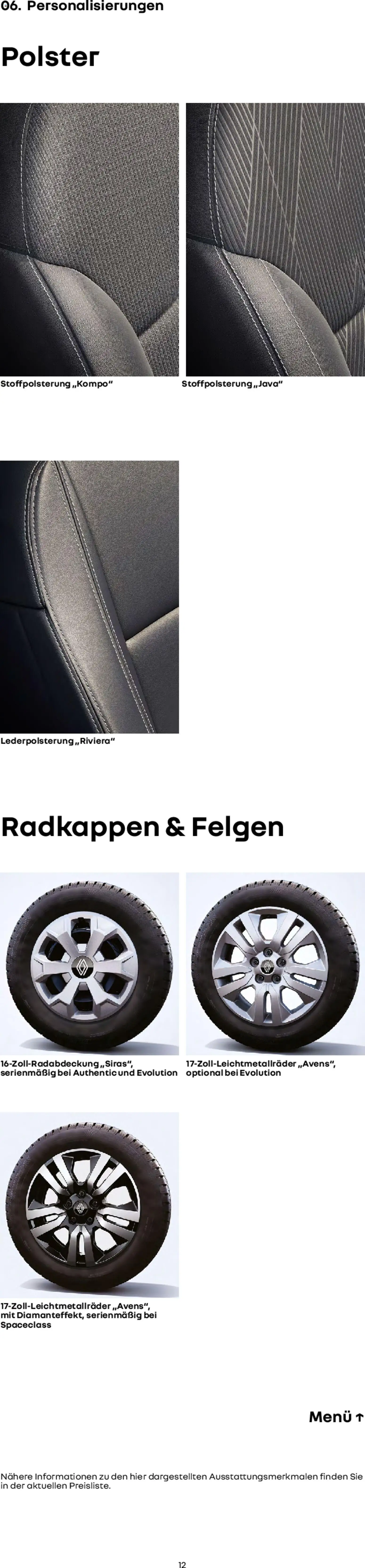 Renault Trafic Combi - Seite 12 - gültig ab 15.01.2026