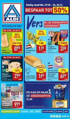 Aldi - Folder week 44 geldig vanaf 27-10-2025