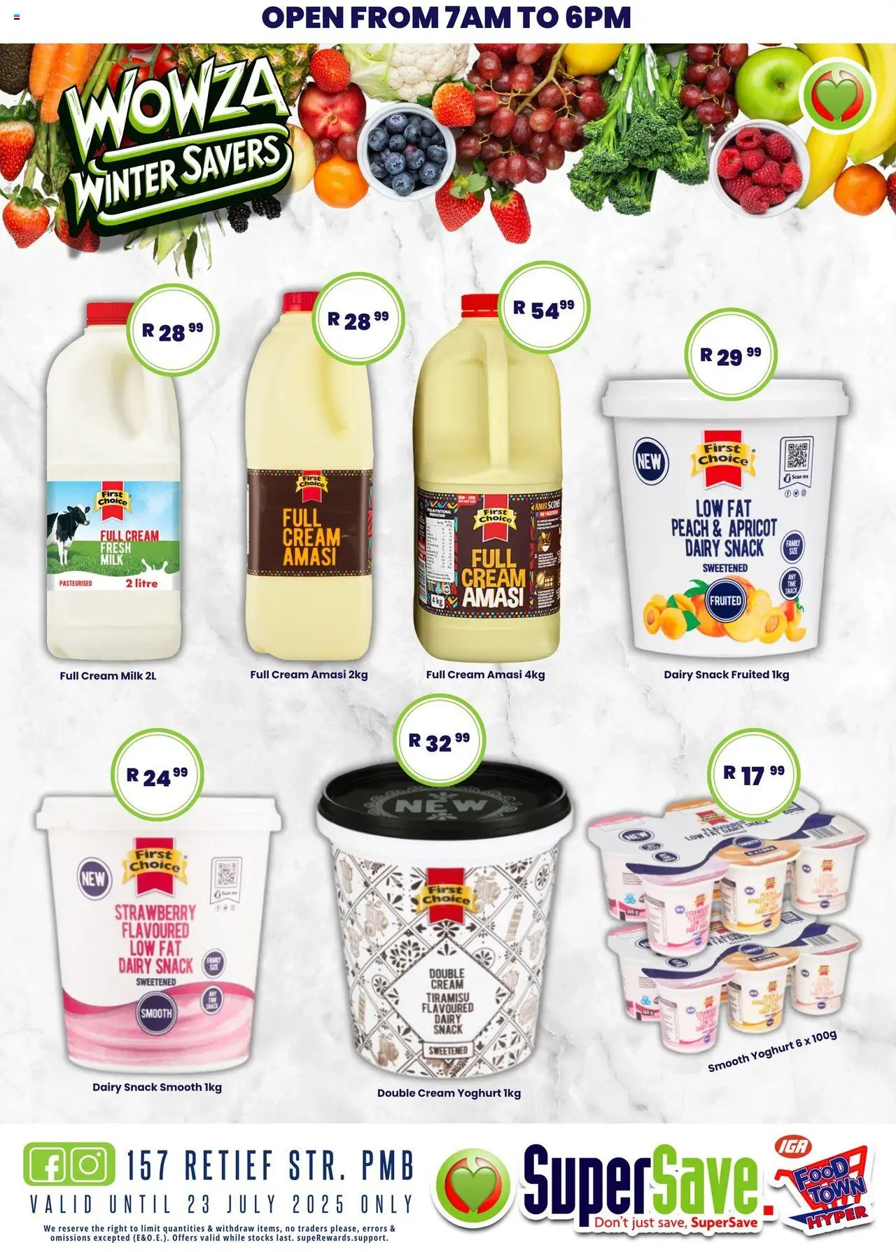Super Save Specials - page 15- valid from 18/07/2025