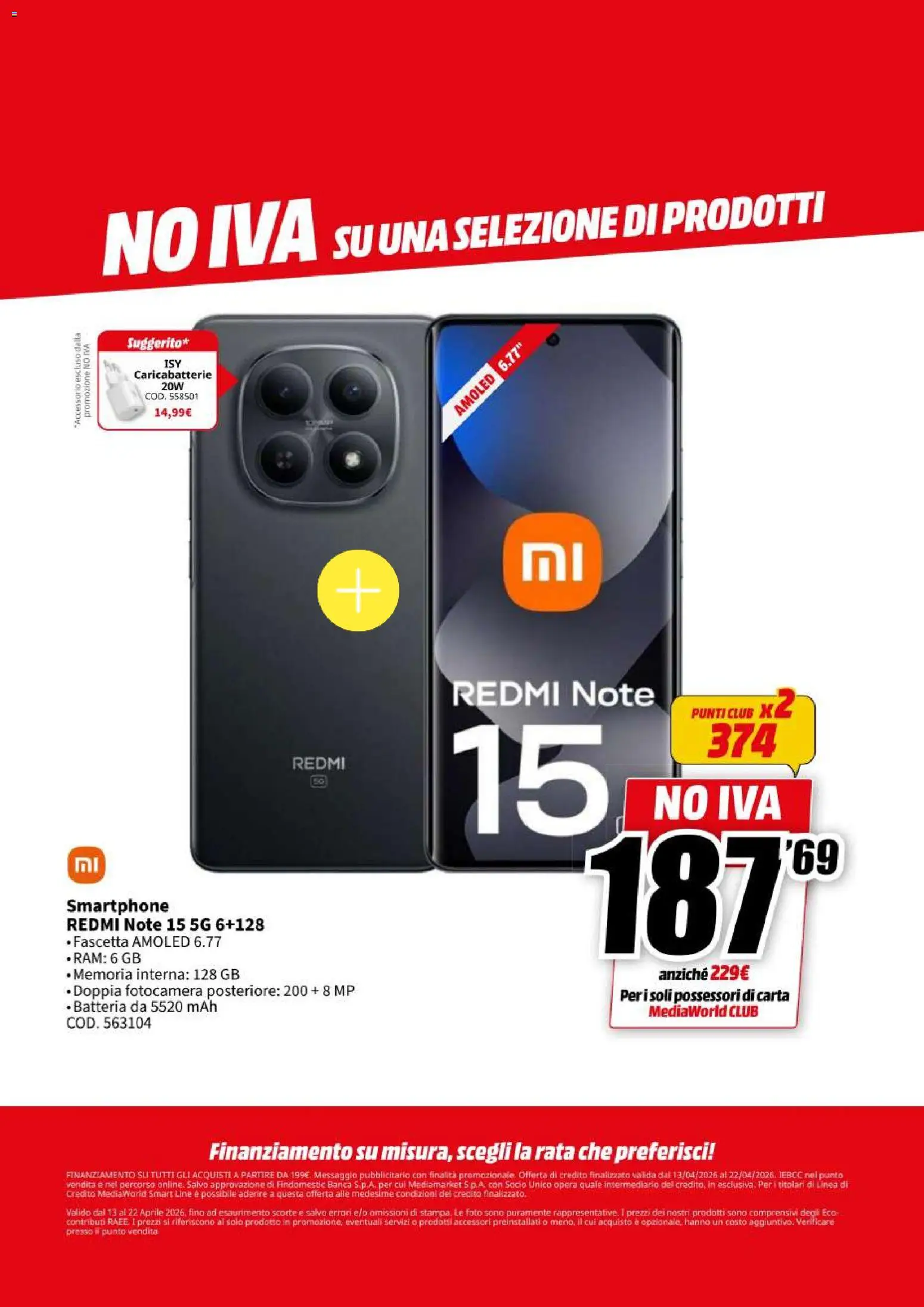 Media World volantino - pagina 15 - valido dal 13/04/2026
