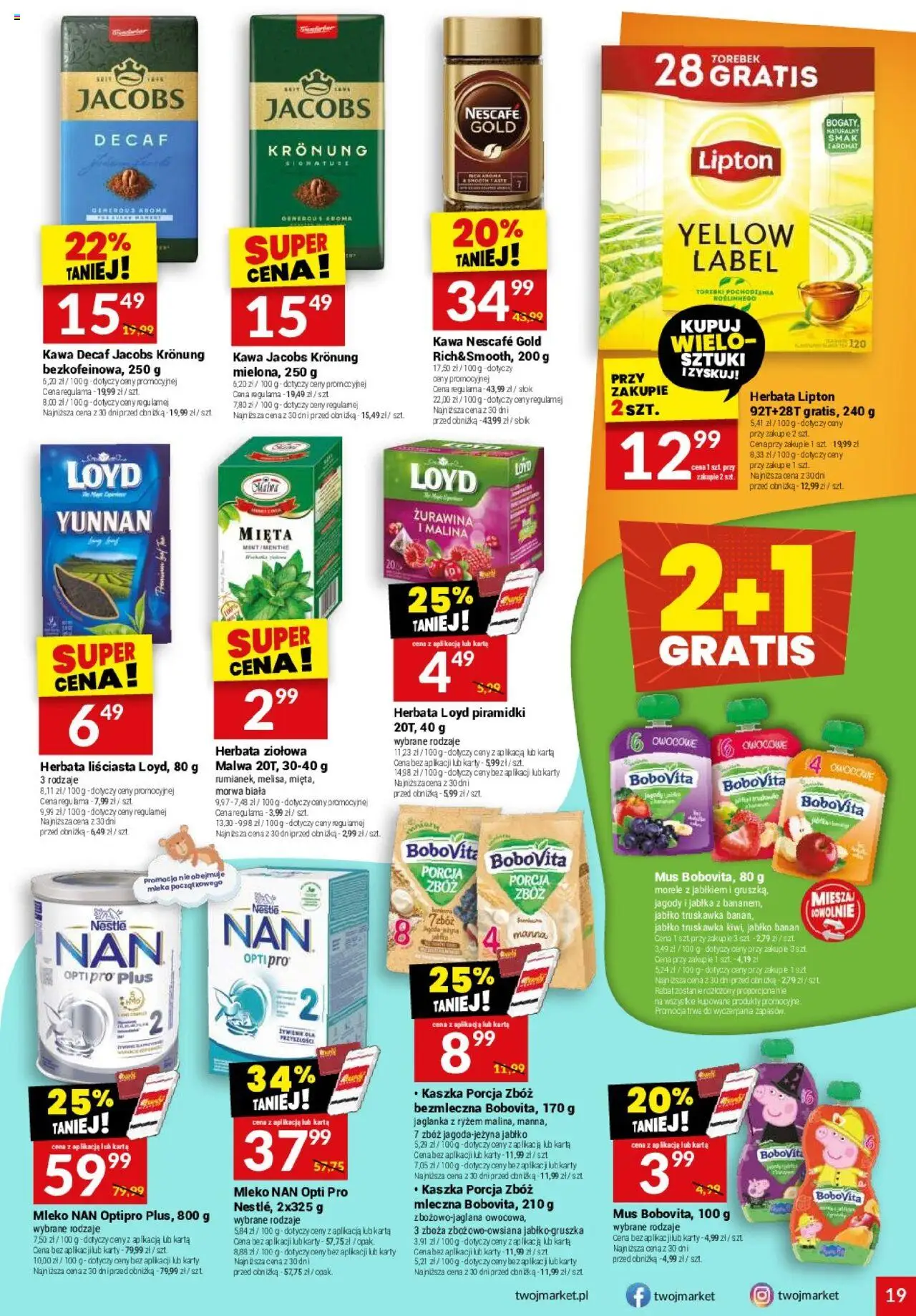 Twój Market Gazetka - strona 19- ważny od 16.07.2025