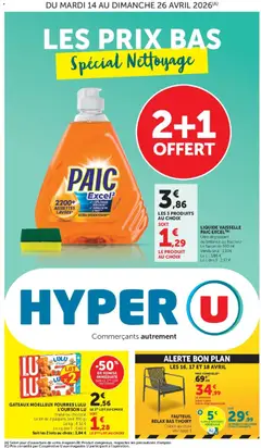 Aperçu Hyper U catalogue valable à partir du 14/04/2026