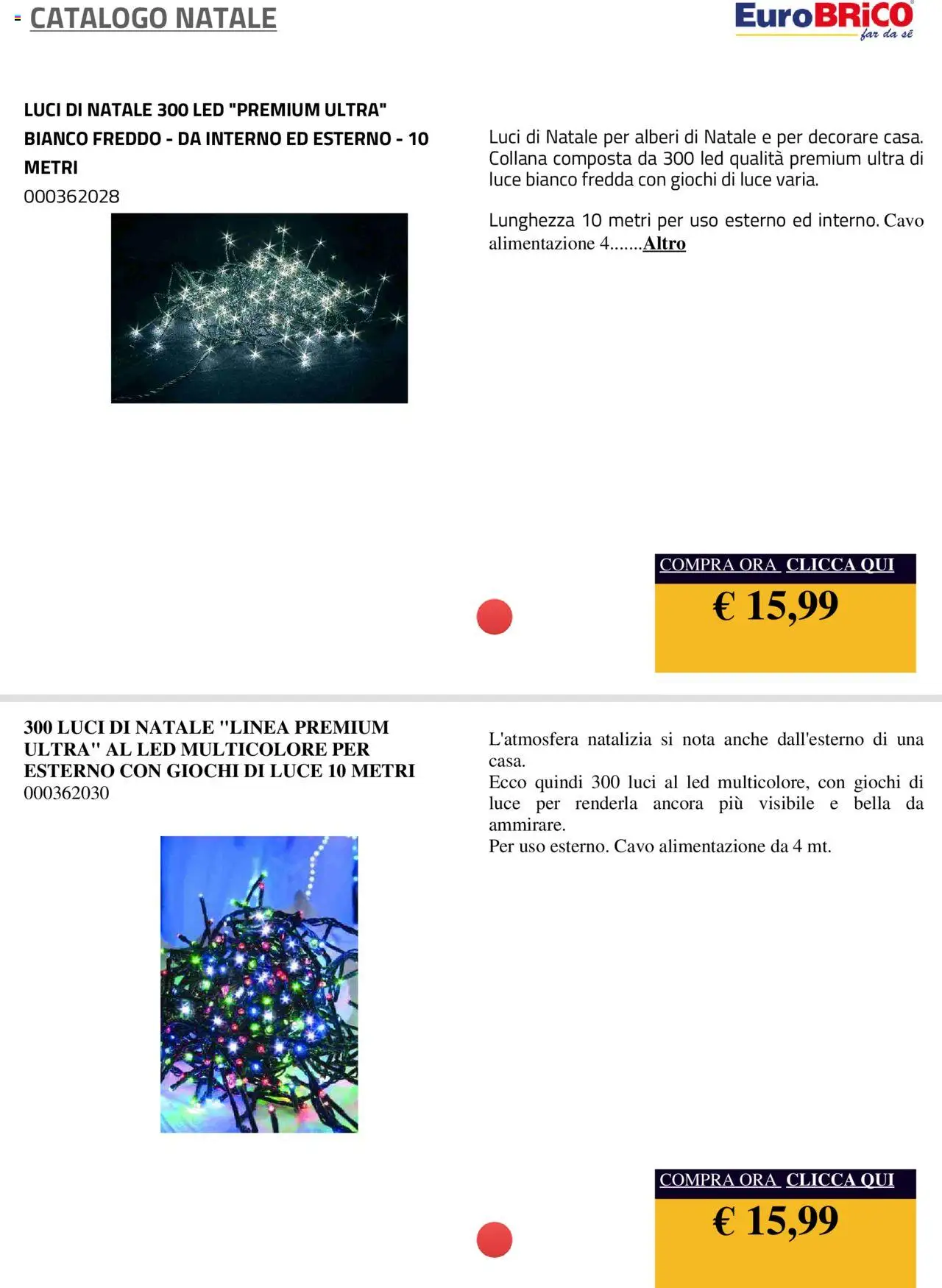 Eurobrico Natale catalogo - pagina 22 - valido dal 23/07/2025