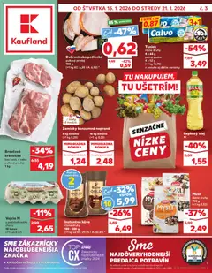 Előnézet Kaufland SK Akciós újság érvényes 2026.01.15.-tól