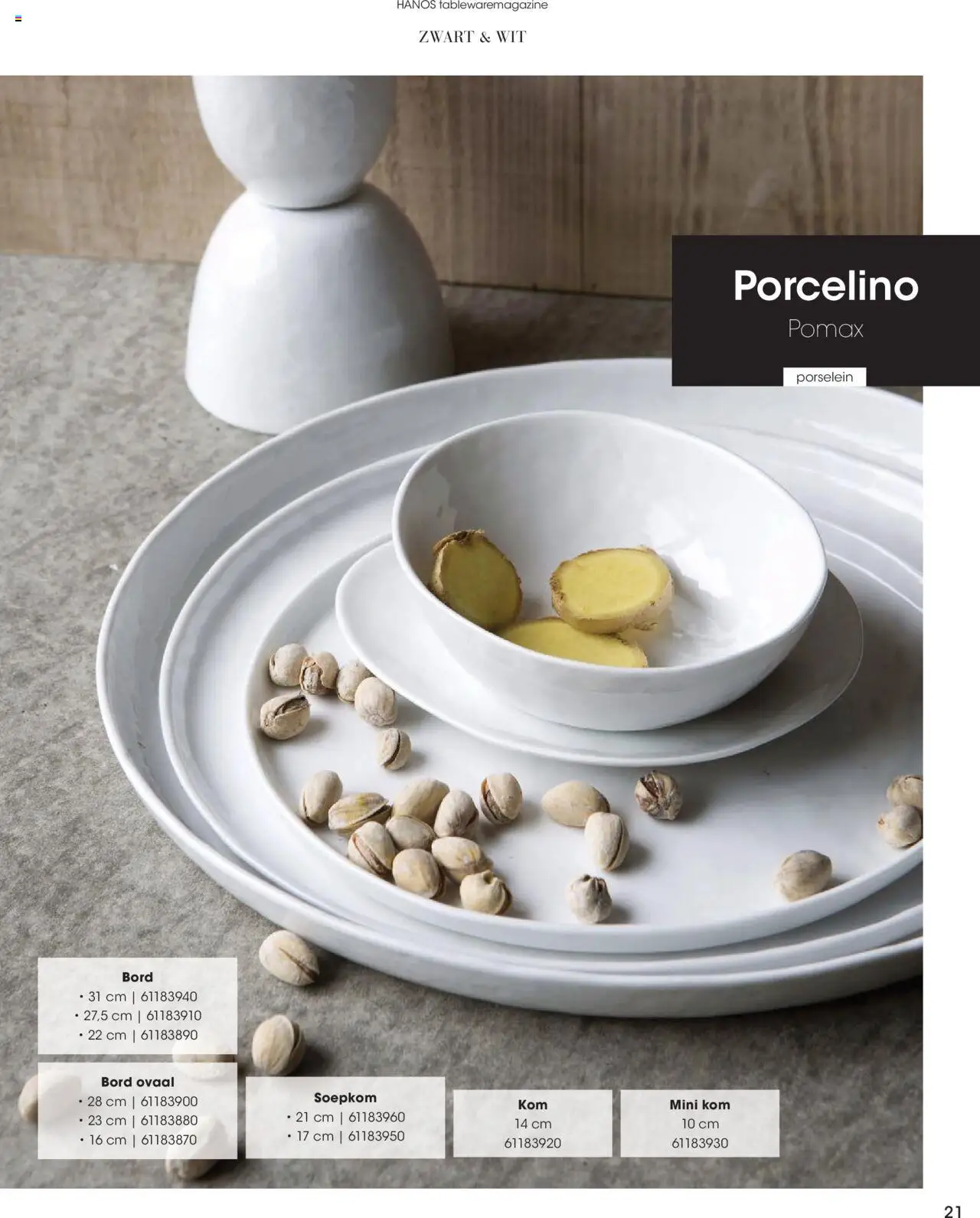 Hanos - Tableware magazine 2025-2026 - page 21- valid from 01-09-2025