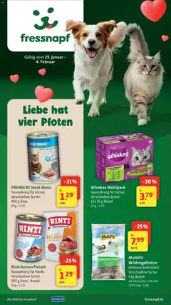 Vorschau Fressnapf Prospekt gültig ab 29.01.2026