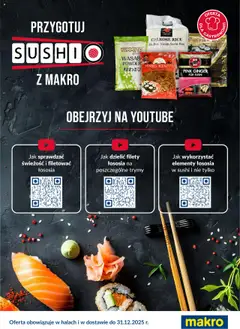 Podgląd Makro Gazetka - Sushi ważny od 24.02.2025