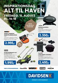 Forhåndsvisning Davidsen - Inspirationsdag Haderslev gyldig fra 15/08/2025