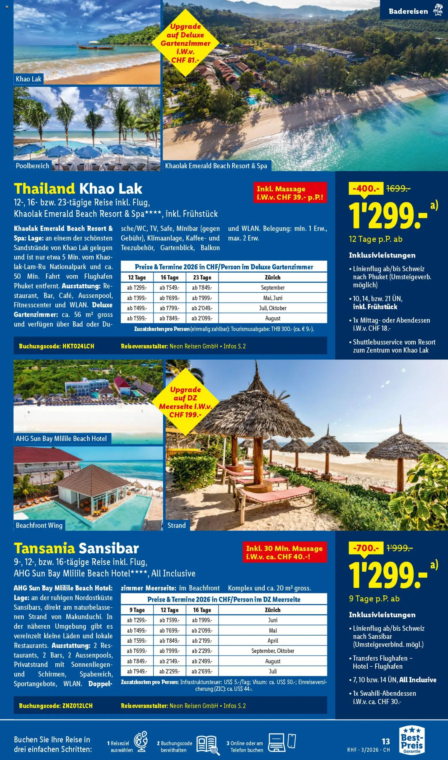 Lidl Aktionen Reisen März - page 13- valid from 28.02.2026