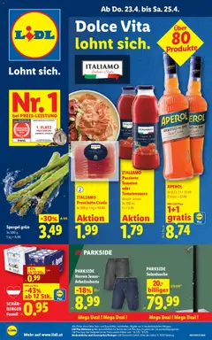 Vorschau Lidl - Flugblatt gültig ab 23.04.2026