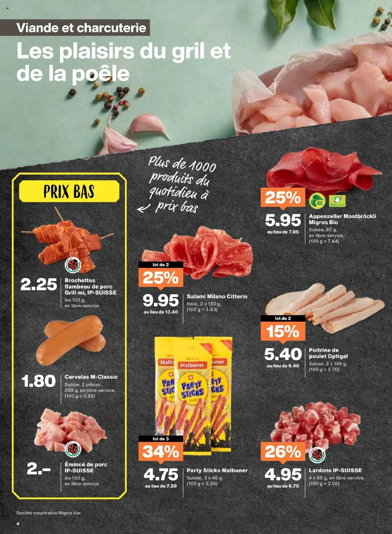 Migros Aktionen FR - Seite 4- gültig ab 22.07.2025
