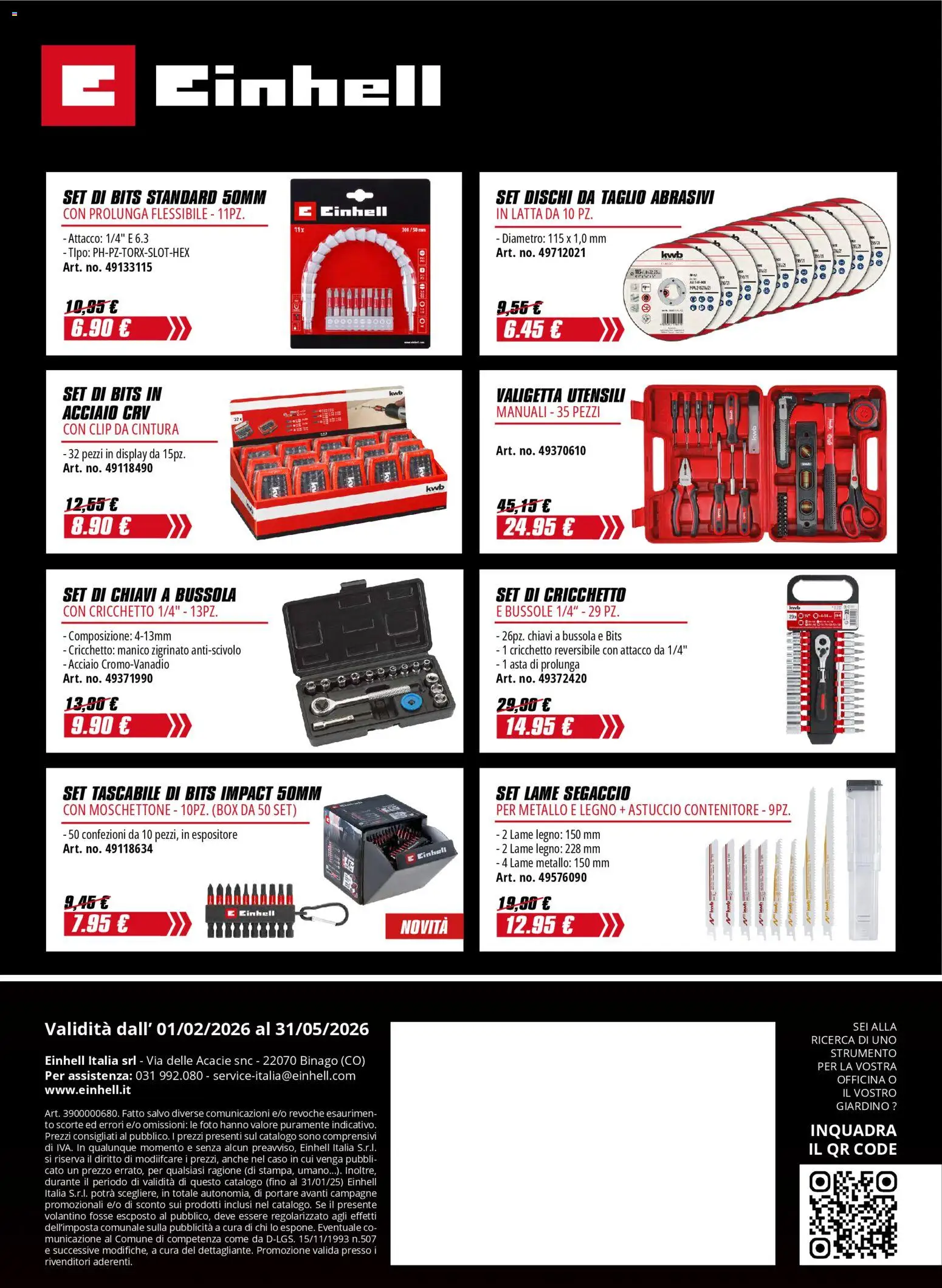 Volantino Einhell	 - pagina 32 - valido dal 02/02/2026