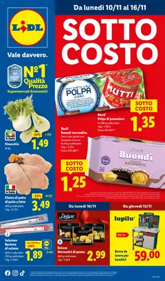 Anteprima Lidl - Black Friday valida dal 10/11/2025