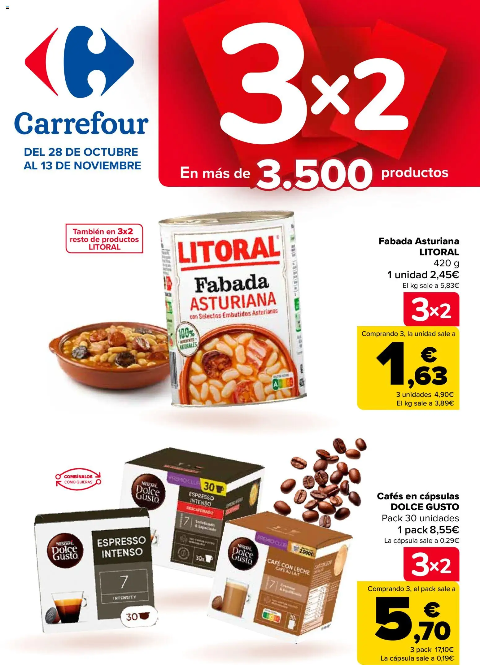 Carrefour folleto - Página de 1 - Válido desde 28/10/2025