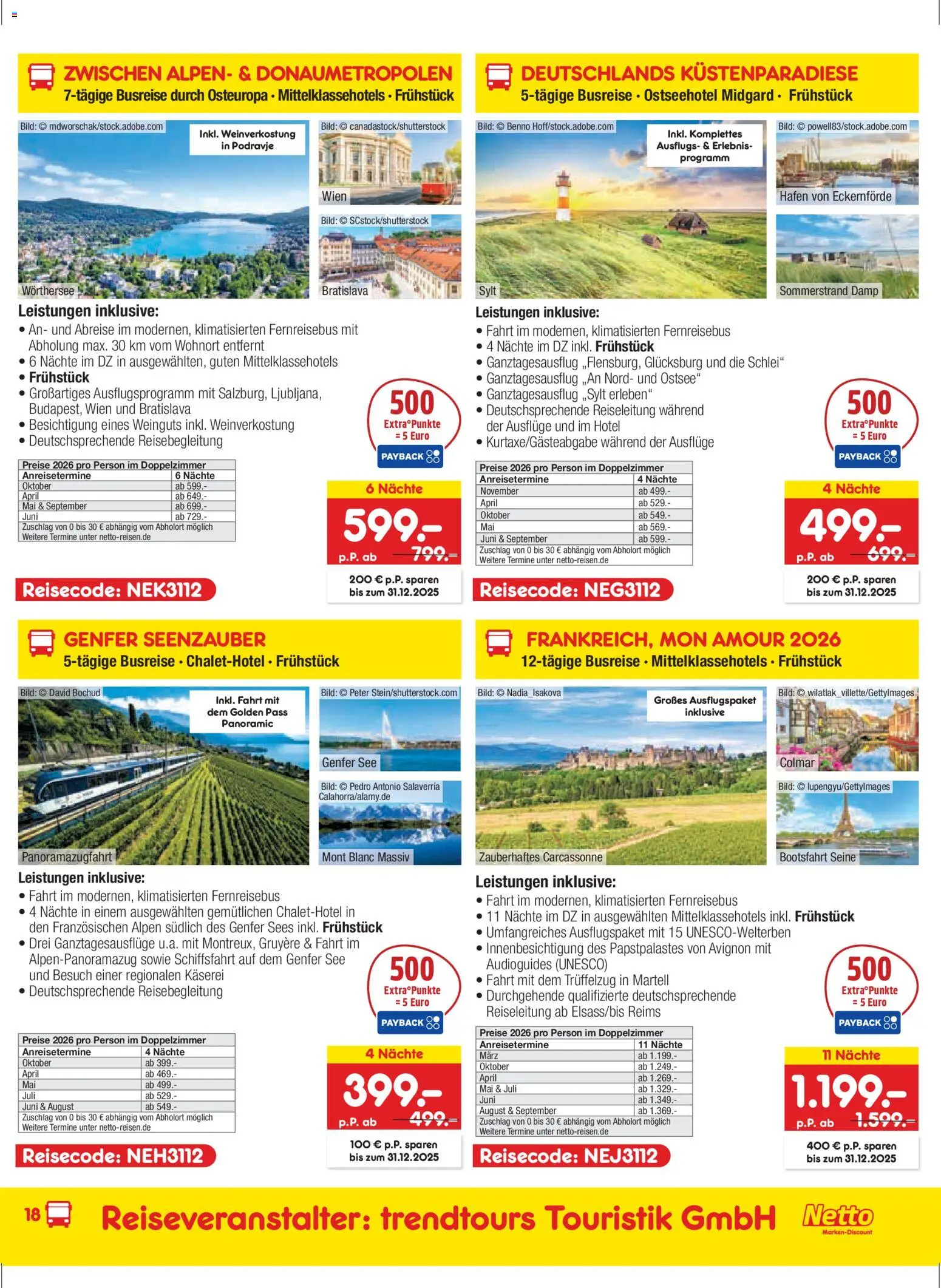 Netto Reisen Prospekt 	 - Seite 18 - gültig ab 27.11.2025
