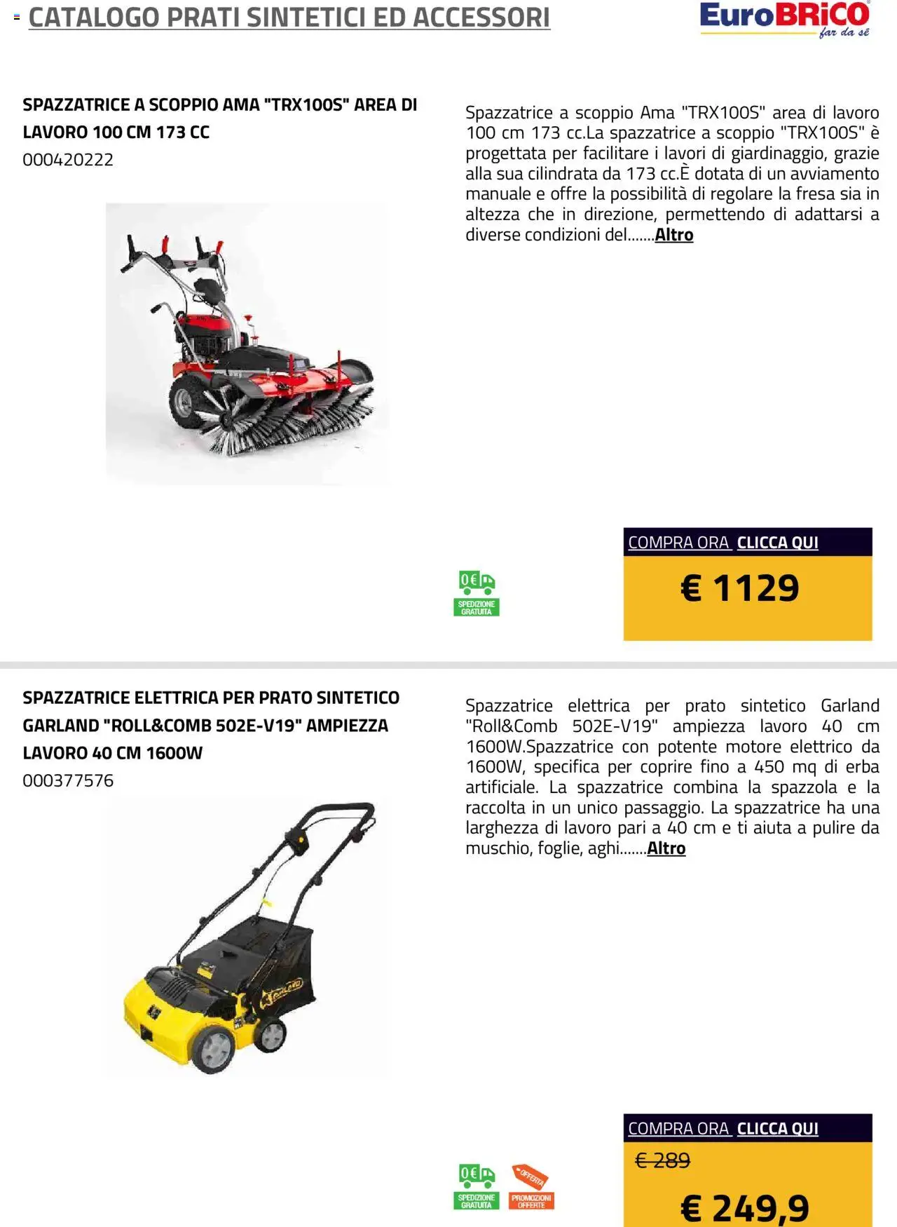 Eurobrico Prati sintetici ed Accessori catalogo - pagina 15 - valido dal 23/07/2025
