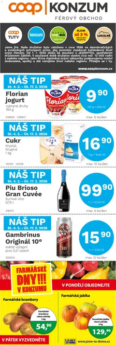 Náhled Konzum leták platný od 04.02.2026