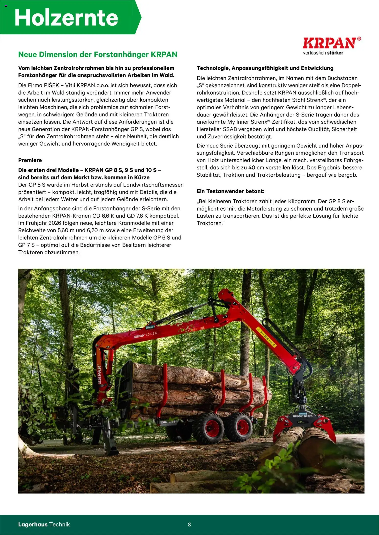 Lagerhaus Forstkatalog - page 8- valid from 01.01.2025