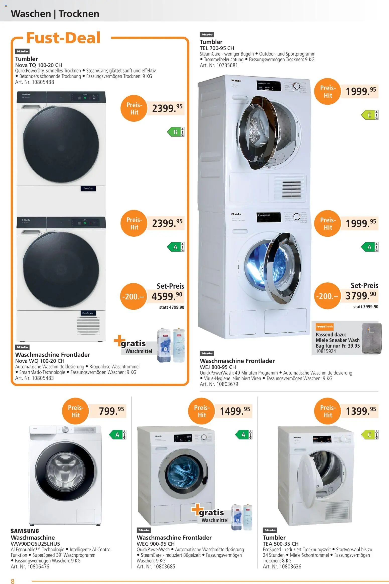 Fust aktionen - page 8- valid from 23.03.2026