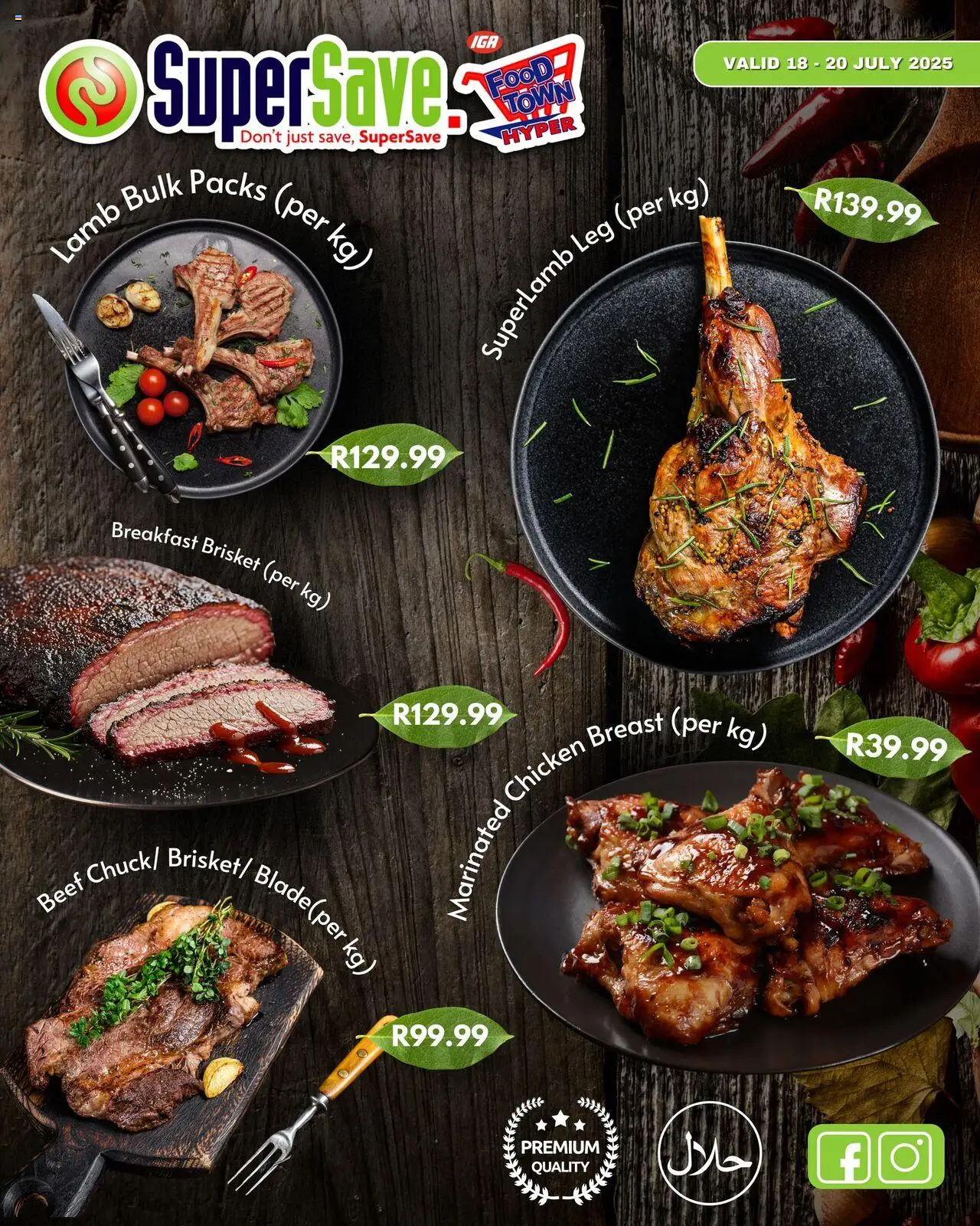 Super Save Butchery Specials - page 2- valid from 18/07/2025