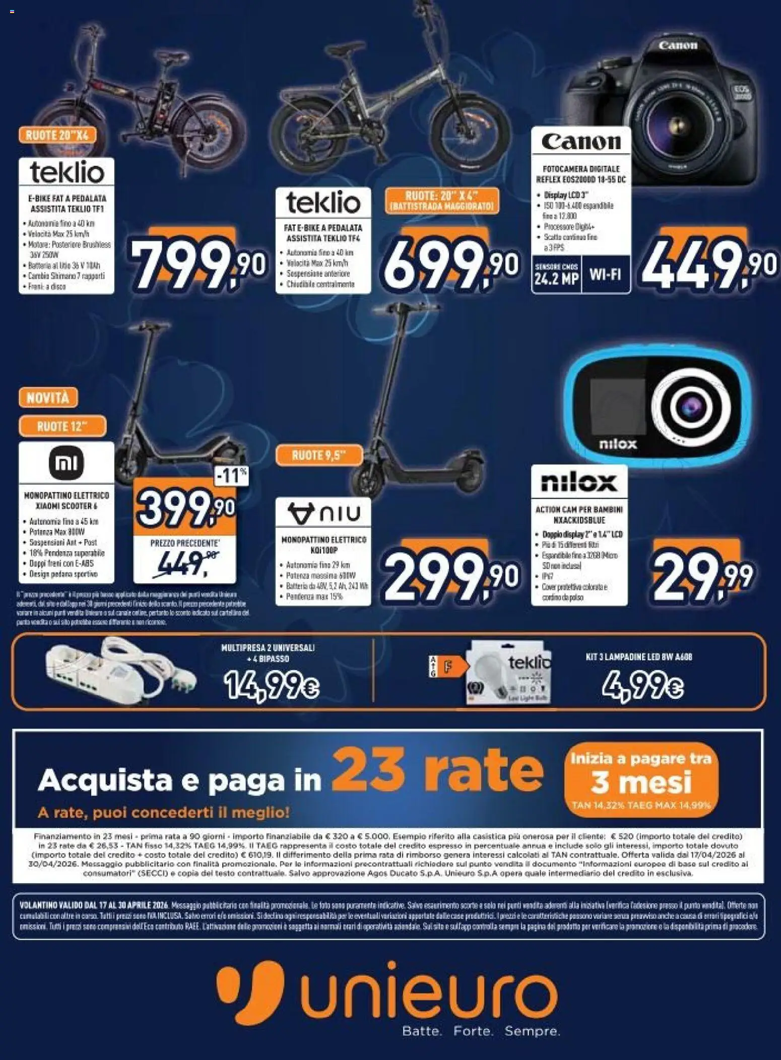 Unieuro volantino - pagina 32 - valido dal 17/04/2026