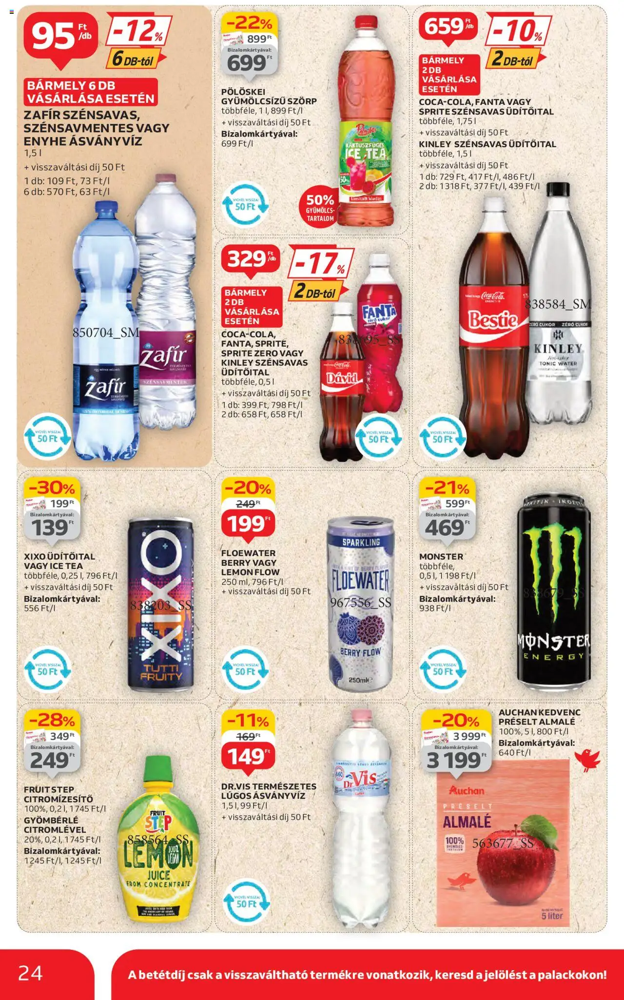 Auchan Akciós újság - 24oldal - érvényes 2025.07.17.-tól