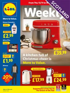 Lidl - Lidl Weekly Scotland valid from 13/11/2025