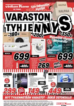Esikatselu Veikon Kone tarjoukset voimassa alkaen 28/07/2025